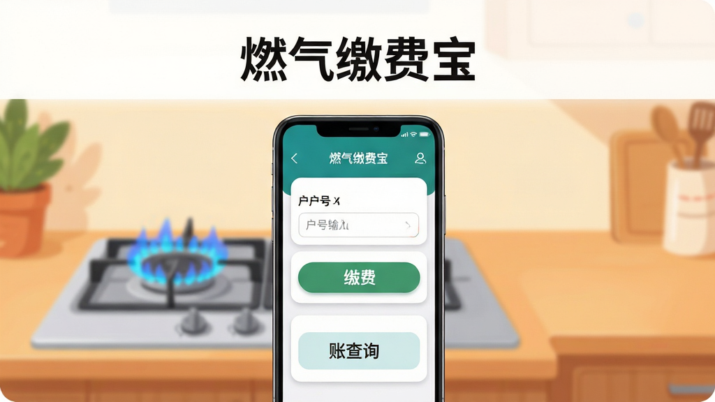 ȼ���ɷѱ�Ӧ��������չʾ������������һ�������ֻ�����Ļ��ʾȼ���ɷѱ�����ҳ���棬������������򡢽ɷѰ�ť���˵���ѯ��ڡ�����Ϊ��ܰ�ļ�ͥ������������ȼ�������ɫ����Ԫ�ص�׺�����ֲ��þ��й�ͼ���Ϸ����׷��������������֡����Ϊ�ִ���ƽ���Ƽ��磬ϸ�ڰ�����͵���Ӱ��Բ�ǿ�Ƭ��������ͼ�ꡣ����Ϊ4K���壬�ɾ��������޶�������Ԫ�ء�