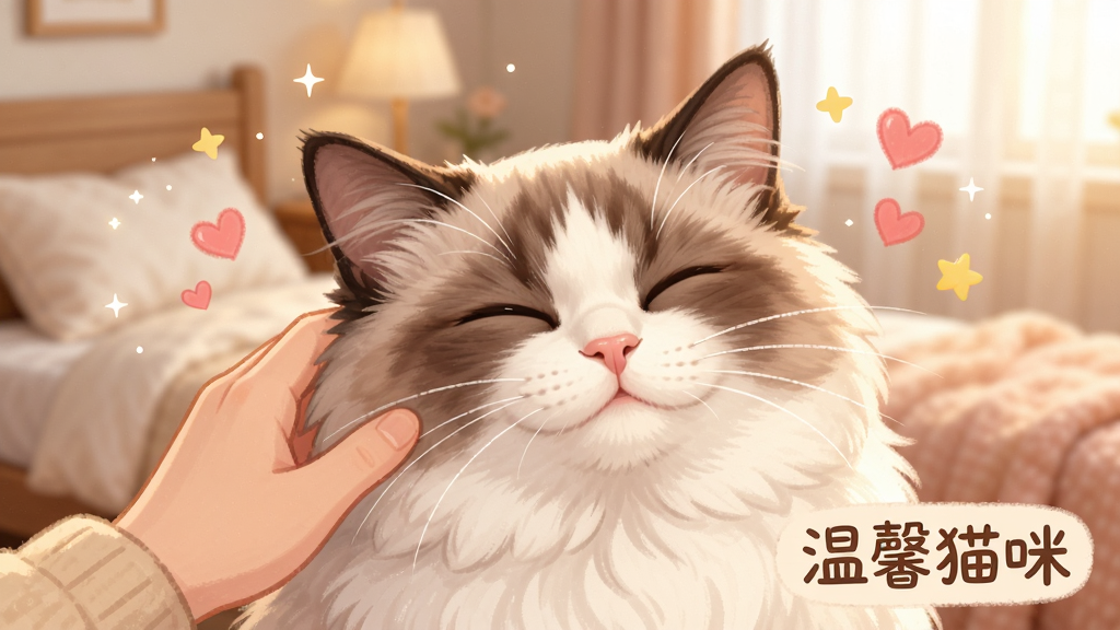 ��ܰè������ϵ���ɹ���չʾ��������һֻ��żè���ڽ����û�������è�����۷�������������ΧƯ���Ű��ĺ�������Ч����������ܰ�����ҳ��������ֲ�����д�ӽ�ͻ��è����飬���Ϊ����ֻ�磬ϸ�ڰ���ë�����󡢹�Ӱ��ͣ����ʸ���ɾ��������пɳ��֡���ܰè�䡱���ֱ�ʶ