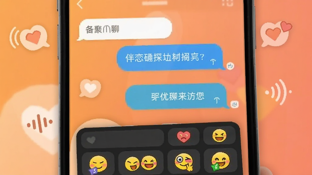 ����������棬�ֻ���Ļ��ʾ�Ի����ݺͱ�����壬��������ů�ĳ�ɫ���ɫ���������а��ĺ���������ͼ�꣬���������У������������ɾ��޶���Ԫ��