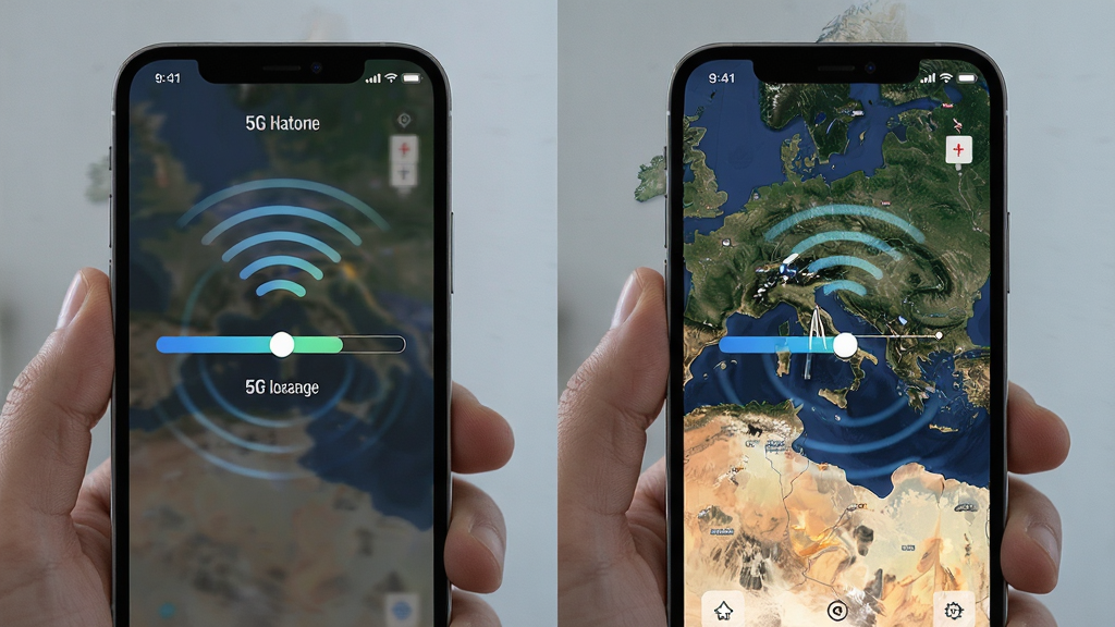 5G����ʵ��������5G�����¼��ص�ͼ�ĳ���������Ϊ�ֻ���Ļ��ʾ���ؽ����������ǵ�ͼ�������ĶԱȻ��棬����Ϊ���ҷ���չʾ����ǰ����غ��Ű�ͻ���ٶȸУ����Ϊ�Ƽ�дʵ���ϸ�ڰ����źŲ��ƺ͵�ͼ�����������������ɾ����޶���Ԫ��