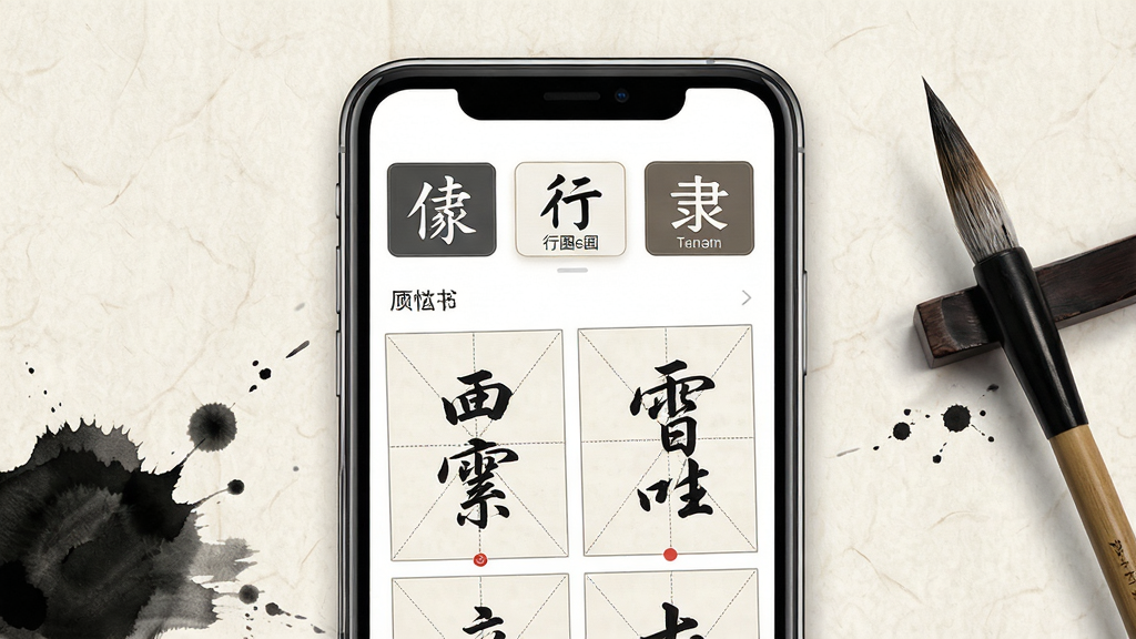һ��չʾ�鷨�����ֻ�Ӧ�ý����ͼƬ������������һ�������ֻ�����Ļ����ʾ�鷨����������ҳ���������顢���顢���������ѡ��ť������Ԥ�����򣬱���Ϊ������ֽ���������岼�ּ�����������Ϊ�й��磬ϸ�ڰ���ë�ʡ�ī���������ߵ�Ԫ�أ����ʸ��壬�ɾ����޶���Ԫ��