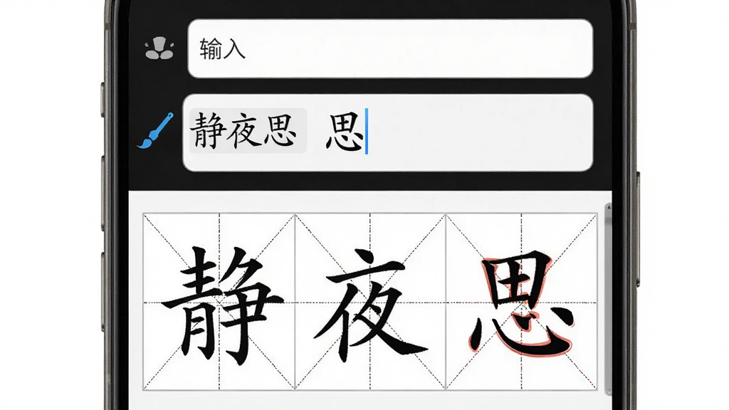 �鷨�������������棬�ֻ���Ļ��ʾ���������ɰ�ť����������С���ҹ˼����ʫ���֣��·�Ԥ������չʾ���ɺ�Ŀ�������Ч�����������ָ���������������Ϊ��ɫ���������½ṹ��������£�ϸ�ڰ���ë��ͼ��͸����ߣ����ʸ��壬�ɾ����޶���Ԫ��