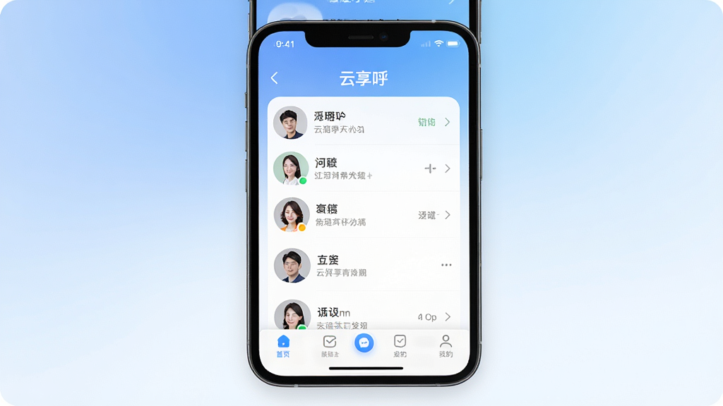 һ��չʾ�����ֻ���Ļ��д��ͼƬ����Ļ������ʾ����������APP�����棬���������ϵ���б��͵ײ�������������Ϊ��͵����׽��䣬�������ֻ���APP���棬���־��У����Ϊ�ִ��Ƽ���Լ�磬ϸ�ڰ���Բ��ͼ����������֣�����Ϊ����1080p���ɾ��޶���Ԫ�ء�