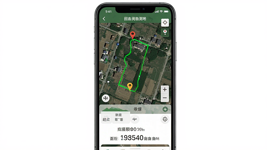 ����Ϊ�ֻ���Ļ��ʾ��Ķ��Ķ���APP��GPS�����켣���棬����Ϊ�ֻ���������չʾ���Ű��Ϸ�Ϊ���ǵ�ͼ�켣�·�Ϊ������ݣ����Ϊ����ʵ�ù��߷��ϸ�ڰ�����ɫ�����߹켣�ߡ�����յ��ǡ����Ķ�����֣�����Ϊ���塢�ɾ����޶���Ԫ�ء�