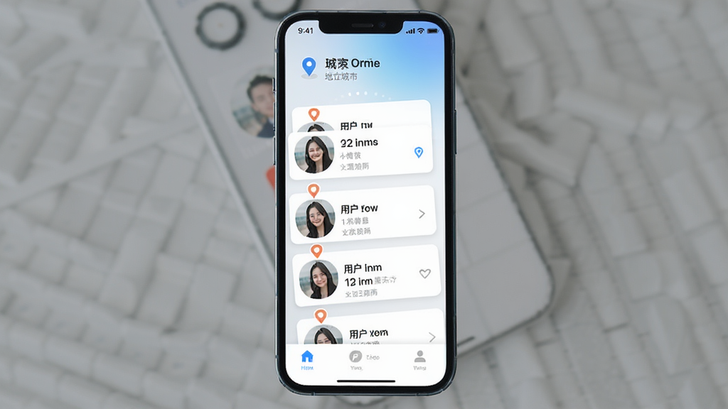 ��������APP�����棬�ֻ���Ļչʾ�����û���Ƭ�б���������ʾ��λ���У��ײ�����������������Ϊǳɫ���䣬�����ˬ��࣬ϸ�ھ��£����ʸ��壬�ɾ����޶���Ԫ��