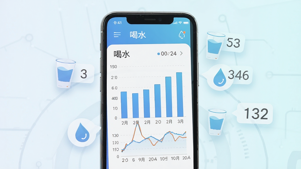 ��ˮ��������ͳ�ƽ��棬�ֻ���Ļ��ʾ��״ͼ������ͼ��չʾÿ����ˮ���ı仯���ƣ���Ļ�Ա�Ư����ˮ��ͼ������ֱ�ǩ������Ϊǳɫ�Ƽ��н��䣬����Ϊ�����ֻ�չʾ����ƽ��UI���ϸ�ڰ���ͼ����ˮ�Ρ����ڿ̶ȣ����������ɾ����޶���Ԫ�أ����������ֱ�ע����ˮ��