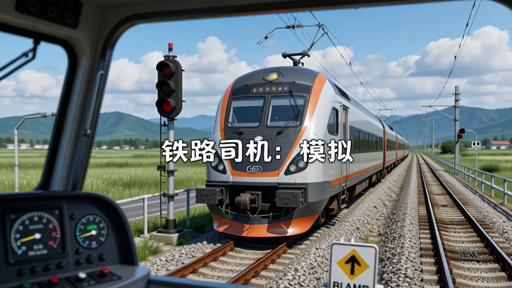 ����������һ���ִ����Ļ�ͷ����ʻ�������ϣ������ǹ�������Ȼ�羰��Զ����ɽ����������ƣ��������źŵƺ���·��ʶ����������Ǽ�ʻ���ӽǵ��Ǳ��̣��Ҳ�����·�����͸��Ч����������дʵ��ɫ��������ϸ�ڷḻ�������������ɾ����࣬�޶���Ԫ�أ�ͼƬ����������