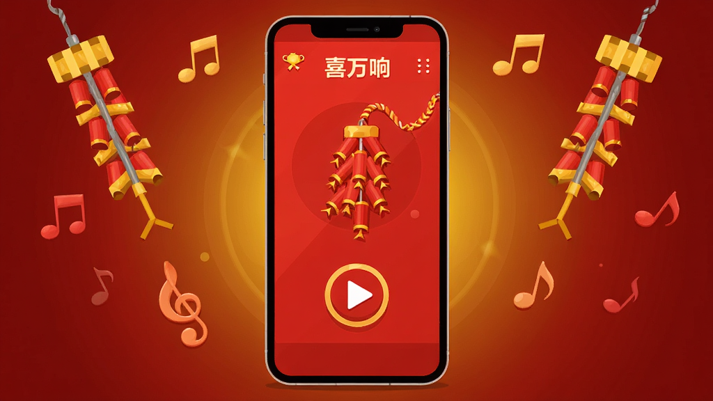 �����������һ�������ֻ����ֻ���Ļ��ʾ��ɫϲ���һ�����������棬�������б���ͼ���벥�Ű�ť�����������ɫ�������ɫ���Σ���Χ��׺����С�͵��ӱ������������ţ�������ñ�ƽ���廭���ϸ��������ɫ�ʱ��Ͷȸߣ������������ɾ����޶���Ԫ��