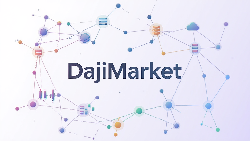 һ��չʾ�����Ƽ��㷨�ĳ���ͼƬ�����������ǡ�DajiMarket�����ֱ�ʶ����Χ�ж����ɫ���ݽڵ����ӳ����磬����Ϊ��ɫ��ǳ��ɫ�Ľ��䣬������¿Ƽ���ϸ�ڸɾ������������޶���Ԫ��