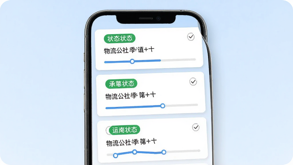 ��������������˵��������ܽ��棬����չʾ�ֻ���Ļ���������е��˵���Ƭ�б���ÿ�ſ�Ƭ����״̬��ǩ��·����Ϣ������Ϊ����ɫ���䣬�Ű�������½ṹ�����������ϸ�ڰ�����ѡͼ��ͽ���������������������ɾ����޶���Ԫ��