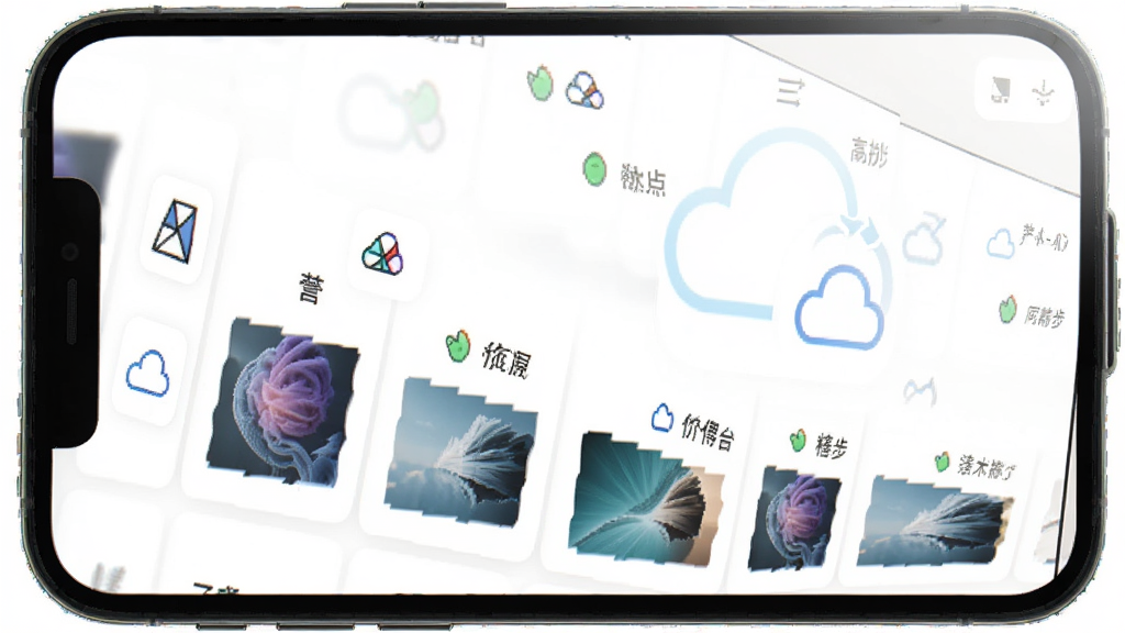 �������ƶ���Ʒ����ҳ�棬����Ϊ�ֻ���Ļ��ʾ��Ʒ�б�����ͬ��ͼ�꣬����Ϊ������Ӧ�ã�����Ϊ�����б����Ű�����������Լ��ϸ�ڰ�������ͼ����Ʒ���ơ�ͬ��״̬��ʶ�����ʸ��壬�ɾ����޶���Ԫ��