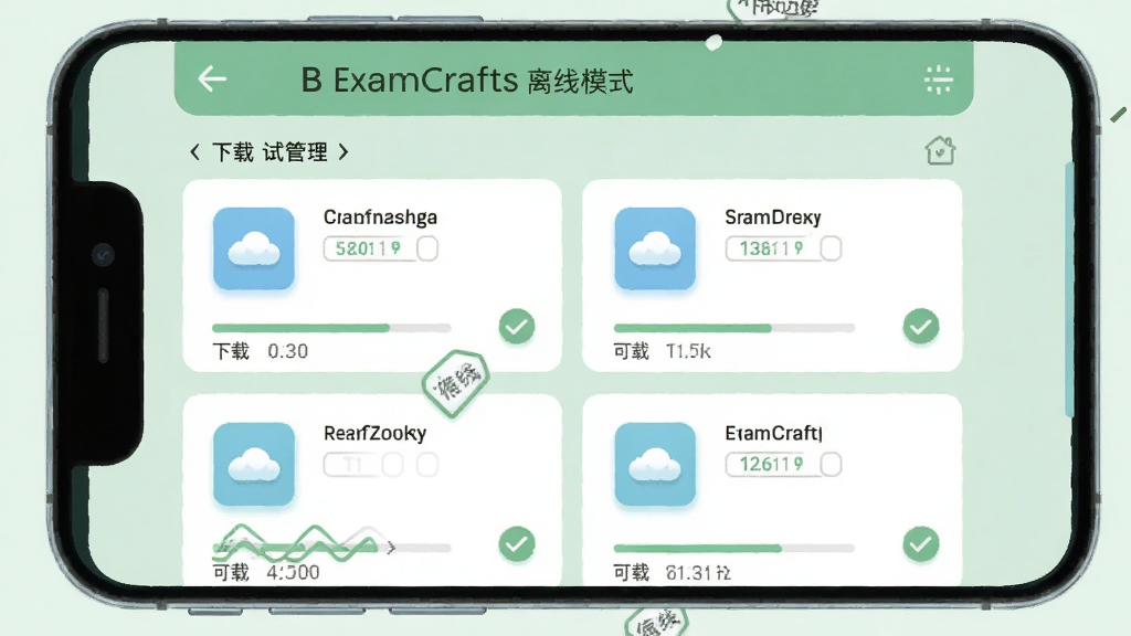 ExamCrafts����ģʽ���棬�ֻ���Ļ��ʾ���ع����б���ÿ���Ծ����������ؽ��������߿��ñ�ʶ������Ϊǳ��ɫ�������ˬ���ţ�ϸ�ڰ����ƶ�ͼ����Թ���ǣ���������������ɾ����޶���Ԫ��