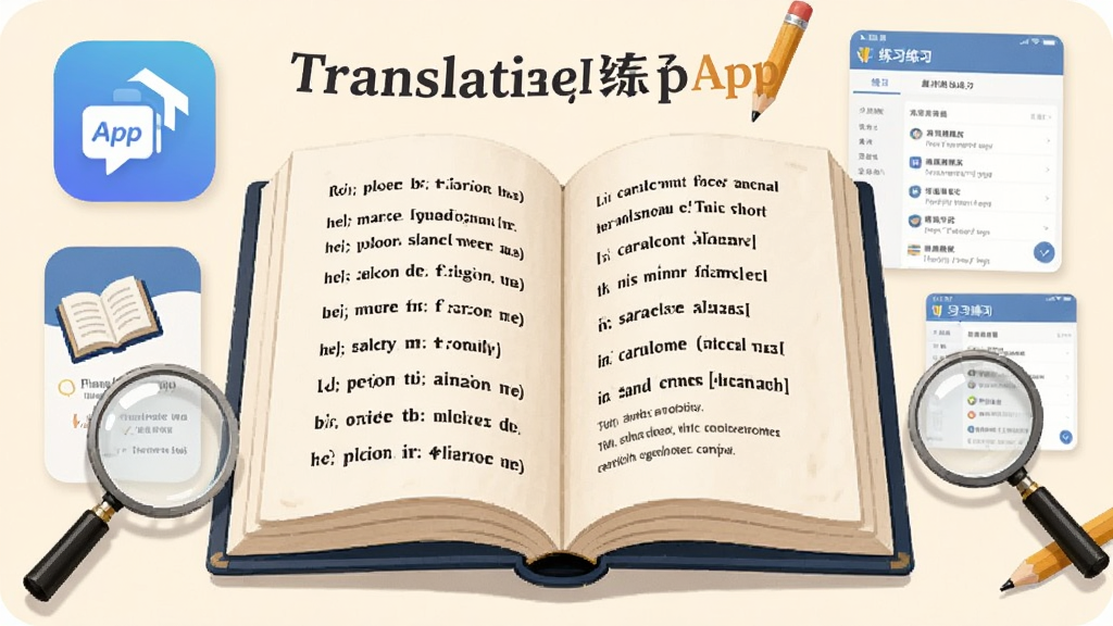 һ��AI���ɵĲ廭������������һ���򿪵��鱾����ҳ�ϸ��ֳ���Ӣ�Ķ��յ����ֶ��䣬��Χ�����ű���վApp��ͼ������ϰ��������ͼ������ͻ��������ϰ���������ֲ��þ��й�ͼ���Ű���������ͼ��������£����Ϊ����ѧ���磬ϸ�ڴ��ɼ��Ŵ���Ǧ��Ԫ�أ����ʸ���ɾ����޶���װ�Ρ�