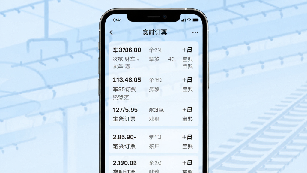 ��·��ʵʱ��Ʊʵʱ��Ʊ��ѯ���ܽ��棬�ֻ���Ļ��ʾ�����г���Ʊ��Ϣ�б����������κ�����λ���ͣ�����Ϊ����ɫ���䣬�������࣬������������������Լ���߻��ʣ��ɾ��޶���Ԫ��