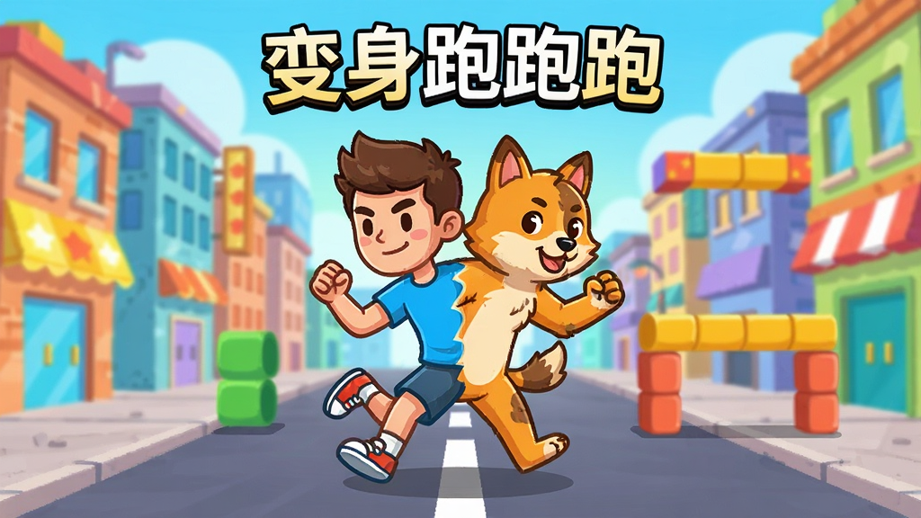 һ�ͨ�����ܿ����������棬�������������ڱ��ܵı�����ɫ����ɫ����һ�����������̬һ����ֶ�����̬��������ɫ�����޵ĳ��нֵ����ϰ�����涥����ʾ��Ϸ����