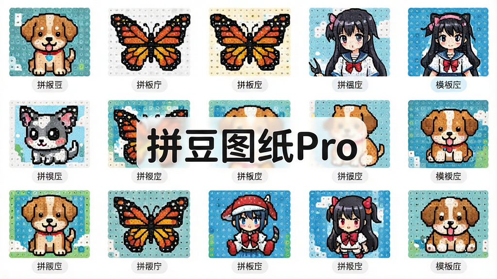 ƴ��ͼֽPro��ģ������չʾͼ�����������������Ŷ��ƴ��ͼֽ����ͼ������С����������������ɫ��ͼ����ÿ������ͼ�·��з����ǩ�����������¿ɰ���ɫ�ʷḻ���������������ʸɾ����޶���Ԫ�أ�ͼƬ�д������֡�ƴ��ͼֽPro��