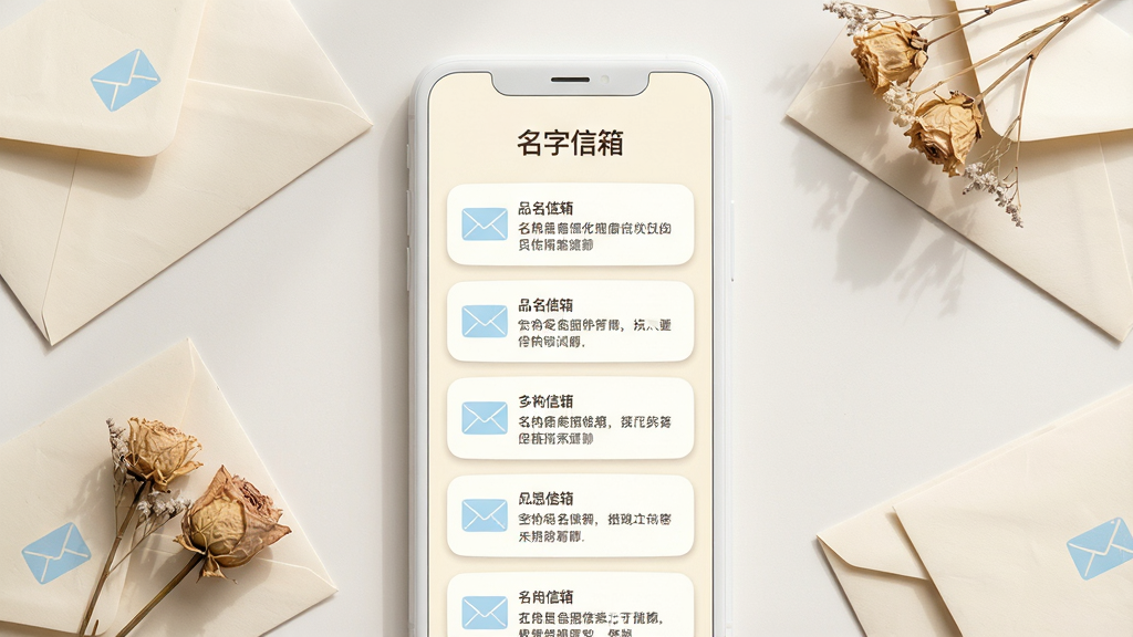 ��������APP������չʾ��һ����ɫ�����ֻ��������У���Ļ����ʾ��Լ�������������б�ҳ�棬�װ�ɫ��������ǳ��ɫ�ŷ�ͼ�꣬�����С��������䡹�ĸ��֣�ҳ���������Ŷ��δ���ż���Ƭ��ÿ�ſ�Ƭ���������ǳƺ��ż�ժҪ���ֻ���Χɢ���ż�öֽ���ŷ�͸ɻ�װ�Σ����幹ͼ���жԳƣ����������ů��ϸ�ڰ�����͵���Ӱ��Բ�ǿ�Ƭ��ϸ���ֽ�����������ʸ��壬�ɾ��޶���Ԫ��
