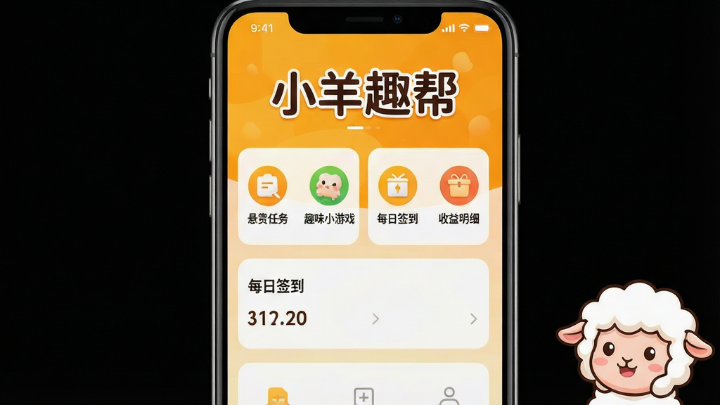 һ���ֻ�Ӧ�ý���չʾͼ�����������������ĳȻ�ɫ��APP��ҳ��������ʾ��С��Ȥ��ĸ����֣��·���������������ȤζС��Ϸ��ÿ��ǩ����������ϸ��ģ��ͼ�꣬������ͨ�ɰ�����һֻ��ͨС����Ϊ��������������½ǣ����岼�ּ������������Ϊǳɫ���䣬���ʸ��壬�ɾ��޶���Ԫ��
