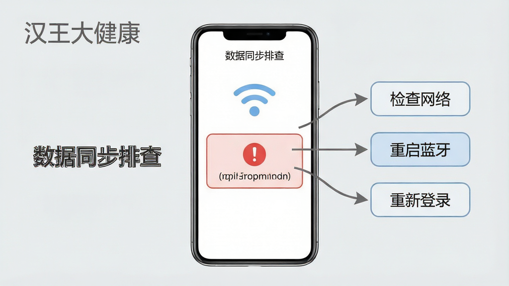 һ��չʾ�����󽡿�APP����ͬ��ʧ���Ų鲽���ʾ��ͼ���������ֻ���ĻΪ���ģ���Ļ����ʾ����������ͼ���һ�����и�̾�ŵ���ʾ���Ա��м�ͷָ�򡰼�����硱�����������������µ�¼������������ť�������˵���ԣ�����Ϊǳ��ɫ��ϸ�����������ʸɾ���ͼ�����֡������󽡿����͡�����ͬ���Ų顱��