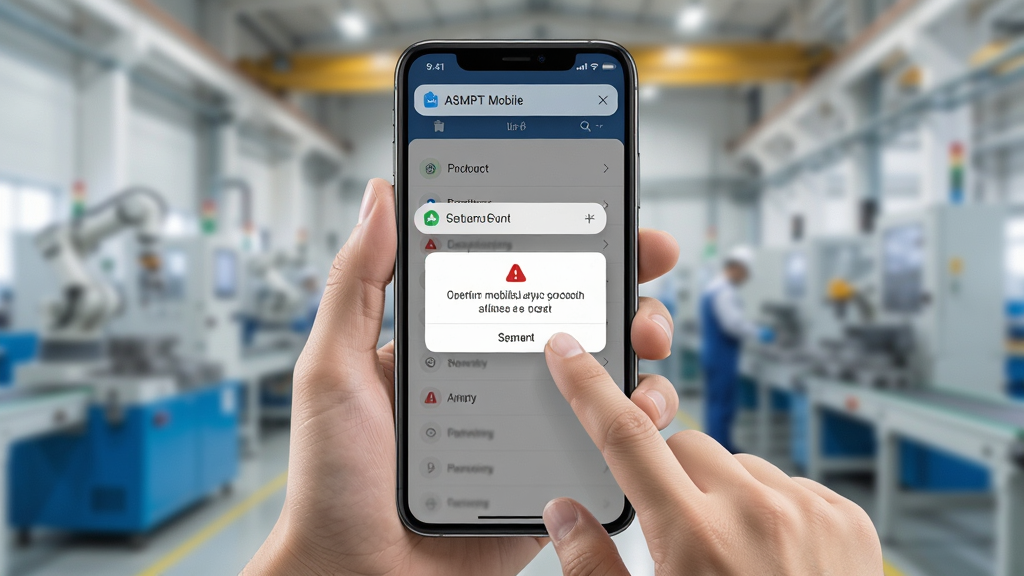 ASMPT Mobile �ƶ��˲���ʾ��ͼ������Ϊһֻ���ճ��ֻ�����Ļ��ʾ�豸�б���澯����������Ϊ�������价���黯���Ű�ͻ���ֻ���Ļ���ݣ����дʵ������ϸ�ڰ�����ָ���������֪ͨ��������ʸ���ɾ��޶���Ԫ��