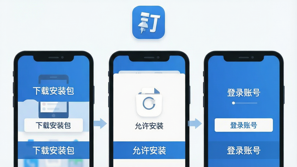 һ��չʾ�ֻ�Ӧ�ð�װ�����ʾ��ͼ�������Ϊ�������ŵ��ֻ���Ļ��������������ʾ