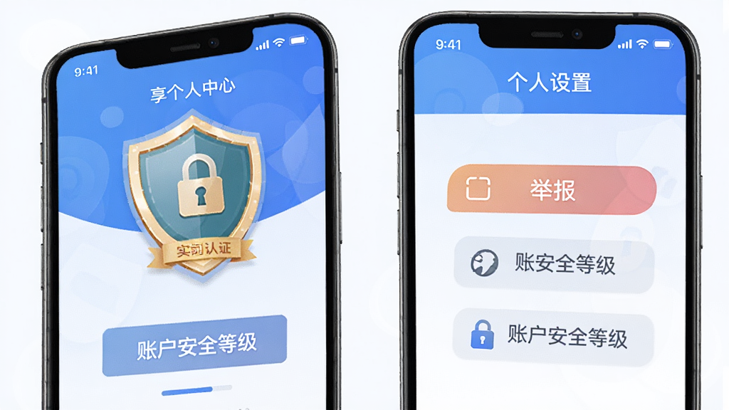 ����ְAPP���������밲ȫ���ý��棬�ֻ���Ļչʾ��ʵ����֤���¡��ٱ���ں��˻���ȫ�ȼ����������ж��ƺ�����ͼ��Ԫ����Ϊ��׺������ɫ������ɫ�Ͱ�ɫΪ�������ȫ�ɿ���ϸ�����������ʸɾ����޶���Ԫ�ء�