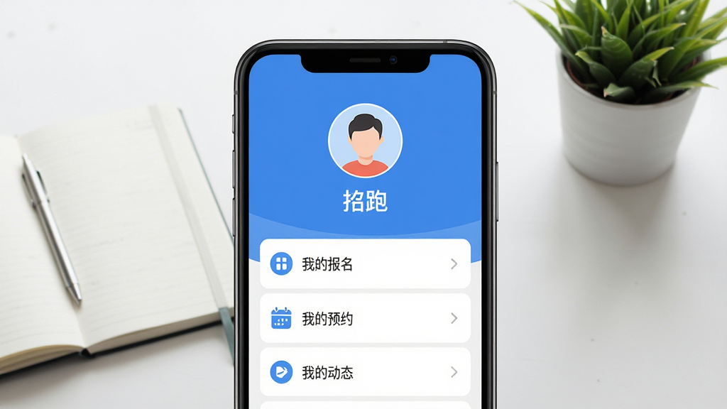 �˷�����APP�ĸ�������ҳ��ͼ���ֻ���Ļ��ʾ�û�ͷ���ǳƺ͹��ܲ˵��������ҵı������ҵ�ԤԼ���ҵĶ�̬��ѡ������Ǽ�Լ���������бʼǱ�����ֲ������Ϊ�ֻ�������д�����ɾ����ࡣϸ����ͼ��ͳһ���������������ʸ��壬�ɾ��޶���Ԫ�ء�