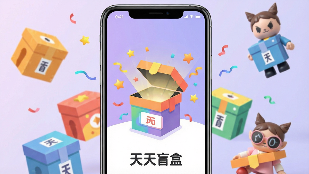 һ��չʾ����ä��Ӧ��������ĳ���ͼ������Ϊһ�������ֻ���Ļ��ʾ����ä��APP�Ĳ�ж������棬��Χ���ƶ����ɫä�кͳ����ְ�Ԫ�أ����ֲ������ľ۽�ʽ���ֻ����з��ã�����Ϊ��ͽ���ǳ��ɫ�������Ϊ�ִ���ƽ��UI�廭��ϸ�ڰ���ä�п���˲��Ĺ�Ч��Ư����С���ǺͲʴ������������ɾ�������������Ϊ