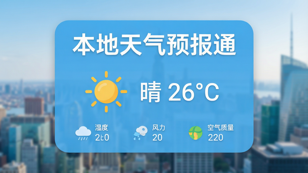 ��������Ԥ��ͨ�����������ͼ������������һ��Բ�Ǿ��ε�������Ϣ��Ƭ����Ƭ�Ϸ��ô�żӴֵİ�ɫ������ʾ����������Ԥ��ͨ���������ƣ���Ƭ��չʾһ��������̫��ͼ��͡��� 26�桱�������·�������ʪ�ȡ�����������������Сͼ�����ֵ���������黯�ĳ�������ߣ����������¼�Լ����ƽ����ƣ���ɫ������ɫ�Ͱ�ɫΪ������������������ɾ����࣬�޶�������Ԫ�ء�