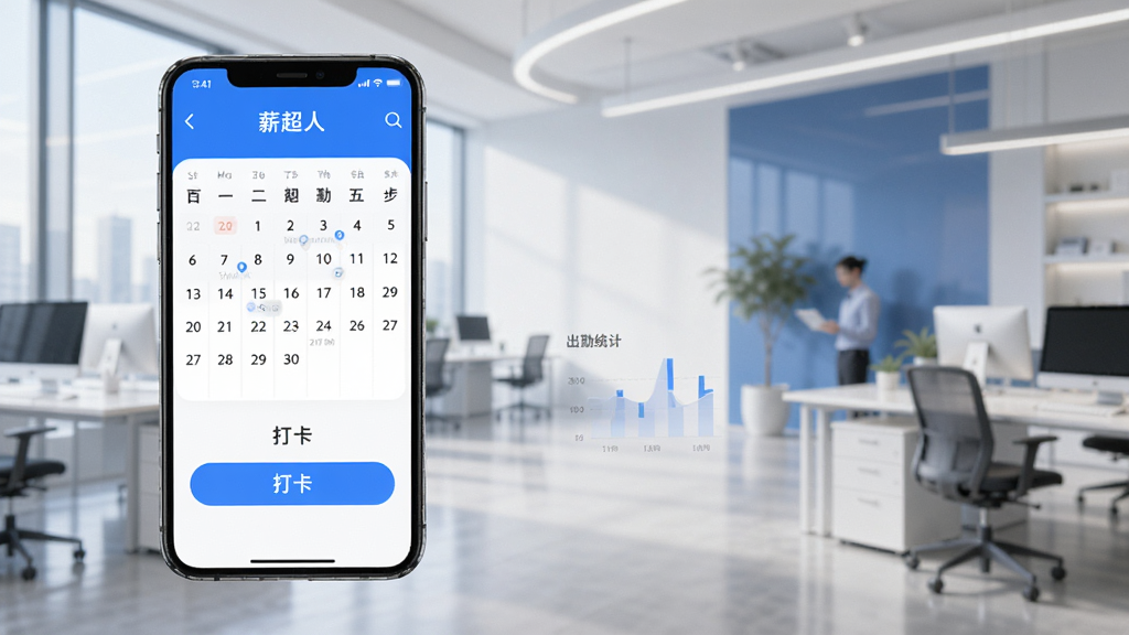 一部智能手机展示