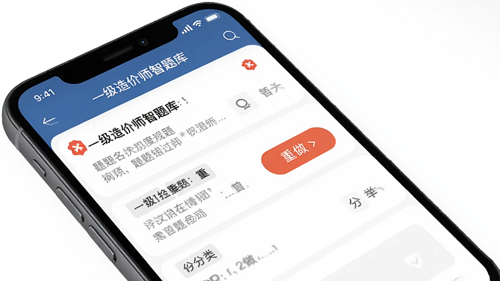 һ�����ʦ�������Ȿ���棬����Ϊ�ֻ���Ļչʾ�����б���������ť������Ϊ�б�ʽ�Ű棬���Ϊ��๤����APP���ϸ�ڰ�����ɫ�����ǡ���ĿժҪ��������ť�������ǩ�����ʸ���ɾ��޶���Ԫ��