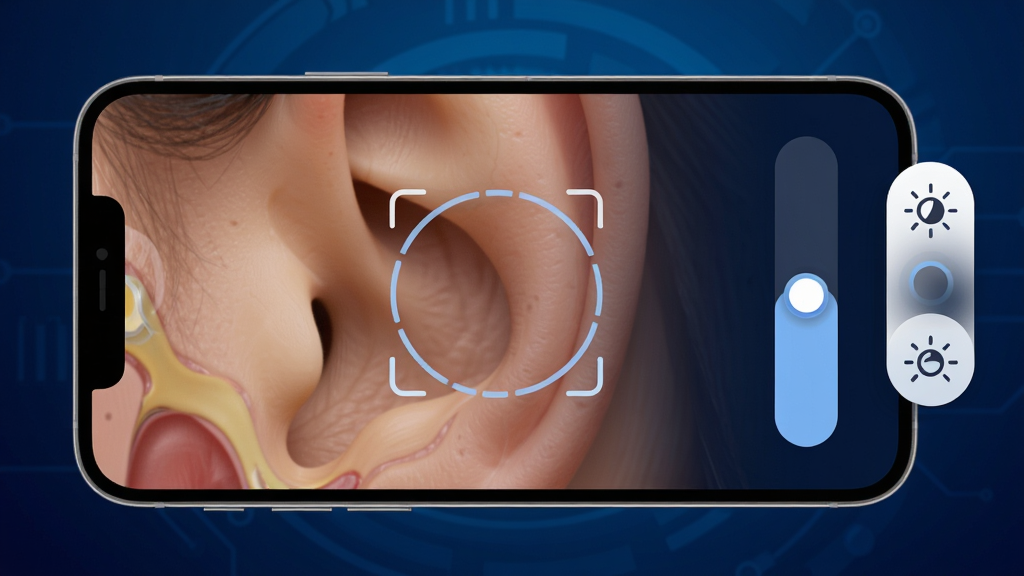 Aisee plus ʵʱ����Ԥ������ʾ��ͼ����������Ϊһ��������õ������ֻ�����Ļ����ʾ�Ŵ�Ķ����ڲ����棬����������һ��Բ�εĶԽ����ֻ��Ҳ�������ʾ���ȵ��ڻ����벹���ͼ�꣬����Ϊ����ɫ�Ƽ��н��䣬���岼��Ϊ�ֻ����С�����ͼ�껷�ƣ����Ϊ��ƽ��UIչʾ�磬ϸ�ڰ�����Ļ�ڶ����������Խ������ߡ�����߹⣬�����������ɾ����޶���Ԫ��