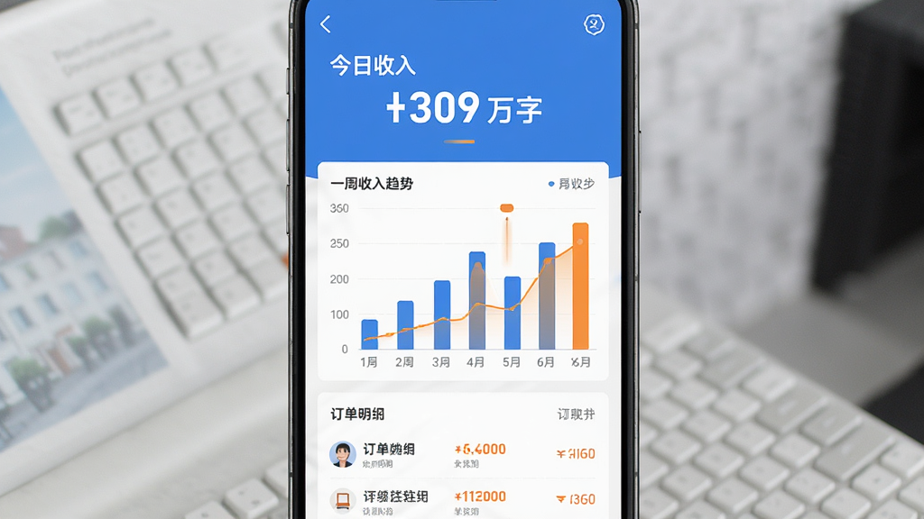 ������ʿ����ͳ��ҳ�棬����Ϊ�ֻ���Ļ��ʾ����ͼ���������Ϸ�Ϊ�����������չʾ���в�Ϊ��״ͼչʾһ���������ƣ��·�Ϊ������ϸ�б������Ϊ��Լ����磬ϸ�ڰ�����ɫ���ɫ���ݸ��������ʸ��壬�ɾ����޶���Ԫ��