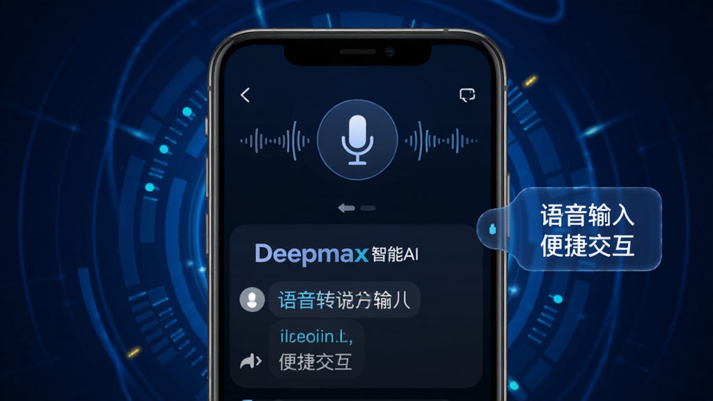 ��������չʾ��Deepmax����AI�������������棬�ֻ���Ļ�Ϸ�����˷�ͼ����������̬���·���ʾ����ת���ֺ�ĶԻ����ݣ�����Ϊ����ɫ�Ƽ���Ч���Ҳ��������������� ��ݽ��������ֱ�ǩ�����岼�����½ṹ����񶯸��ִ���ϸ�ڷḻ�����ʸɾ����޶���Ԫ��