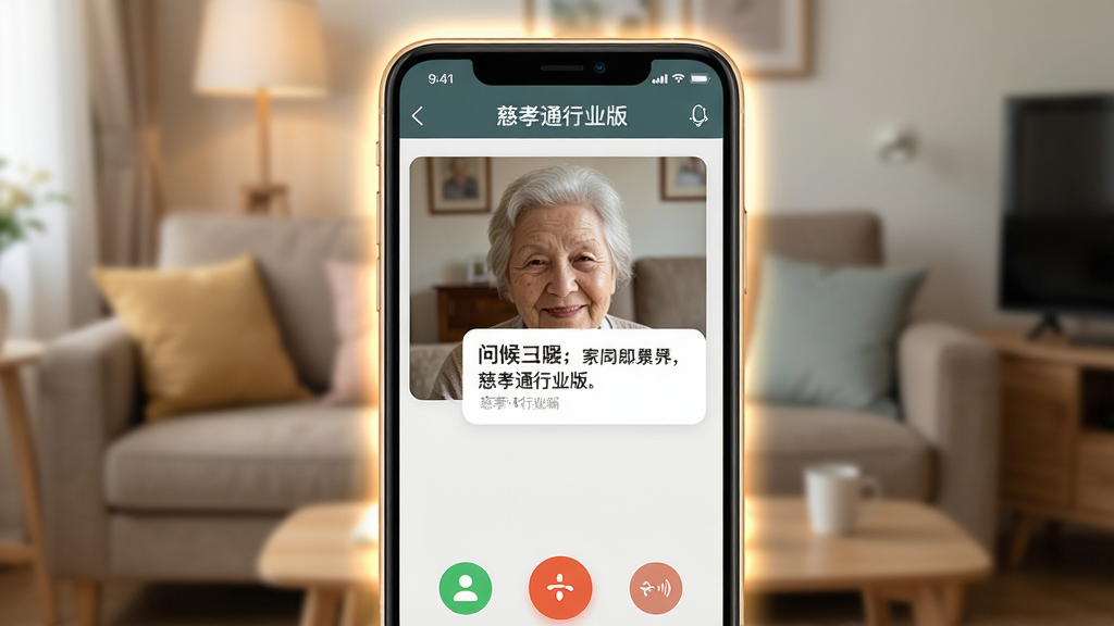 ��������Ϊһ���ֻ�������Ƶͨ������Ļ����ʾ����Тͨ��ҵ�桱�����˽��棬�����������˵���Ƭ��һ���ʺ���Ϣ������Ϊ�ֻ�������д��������ģ���ļ�ͥ�������Ű��ϣ���Ϣ����ͻ����ʾ�����Ϊ�����ʵ�磬ɫ����ů��ϸ���ϣ��ֻ���Ե����͹��Σ�����ͼ������������Ϊ���壬����ɾ����޶���Ԫ�ء�