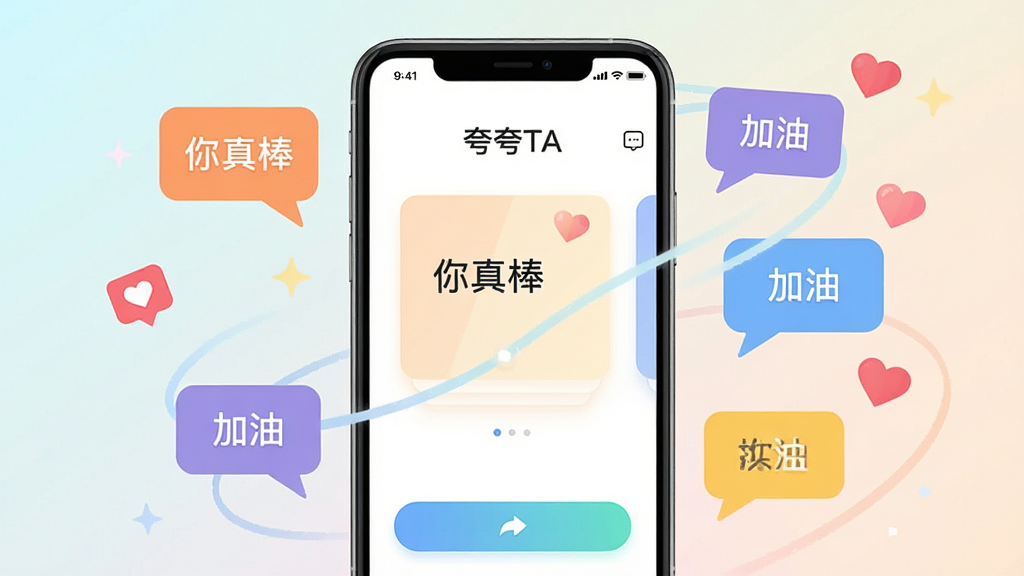 画面中央放置一部安卓手机,手机屏幕上显示“爱启思维星”应用主界面,界面中有思维训练卡片与进度环,手机周围环绕抽象的齿轮、灯泡、连线节点等思维元素,背景为浅蓝渐变,整体采用扁平插画风格,构图居中对称,细节干净,画质清晰,无多余元素
