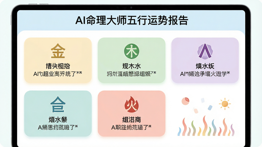 ��������Ϊ��AI������ʦ���������Ʊ���ҳ�棬����Ϊ�Ϸ����������·����ſ�Ƭ�ֱ��Ӧ��ľˮ�������Ű��Ͽ�Ƭ�������������У����Ϊ����ǳɫ��ƽ����ƣ�ϸ����ÿ�ſ�Ƭ���ж�Ӧ����ͼ����������˵������ƬԲ����͡���ɫ���ţ����ʸ��塢�ɾ����޶���Ԫ��