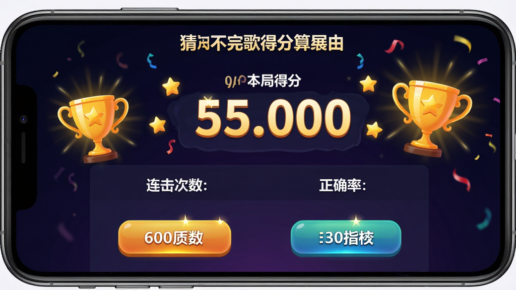 �²���ĸ�÷ֽ������չʾ������Ϊ�ֻ���Ļ����ʾ���ֵ÷֡�������������ȷ��ͳ�ƣ����н�ɫ����ͼ������ף��Ч������Ϊ��ɫ���䣬�������·ֲ�������������ϲ�죬ϸ�ڰ����������ַŴ�����װ�Ρ���ť�����������������ɾ����޶���Ԫ��