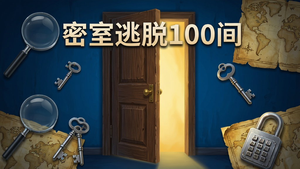 ����������һ�Ȱ뿪�ĸ���ľ�ţ��ŷ�͸��ů��ɫ���ߣ�����Χɢ���ŷŴ󾵡�Կ�ס��������ͷ��Ƶ�ͼ�Ƚ���Ԫ�أ�����Ϊ����ɫ�������ط��䣬���ֲ������ĶԳƹ�ͼ�����Ϊдʵ�廭��ϸ�ڰ���ľ���ʸС�����Կ�׷����ֽ�����壬���������ɾ����޶���Ԫ�أ��������������֡���������100�䡱