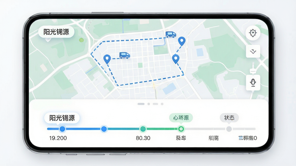 ����Ϊ�ֻ���Ļ�ڵ����͵�ͼ�����ʱ������ϻ��棬����Ϊ�Ϸ���ͼ�·�ʱ���ᣬ�Ű��η��������Ϊ�Ƽ��м�Լ�磬ϸ�ڰ�������·�����ߡ�������λͼ����״̬�ڵ�Բ�㣬���������ֱ�ע��������Դ�������ʸ��壬�ɾ�����