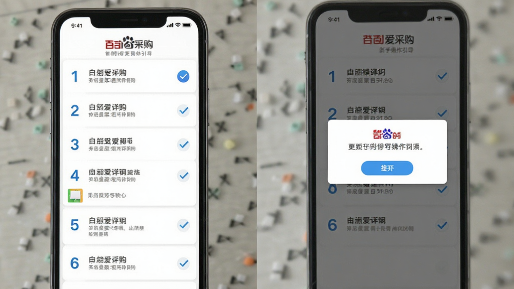 �ٶȰ��ɹ�APP���ֲ�������ҳ�棬����Ϊ�ֻ���Ļչʾ���������б�����ʾ���������ֲ��������б�ʽ�Ű棬���Ϊ���±�ƽ����ƣ�ϸ�ڰ�����ѡͼ���벽����ţ���������������ɾ�����