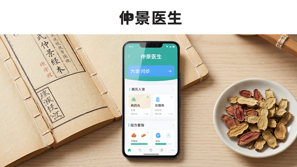 ����������һ��������׿�ֻ�����Ļ������ʾ���پ�ҽ����Ӧ�������棬�������������ڡ�������Ƭ�;�����ѯ��Ŀ���ֻ�������һ��ǳľɫ�����ϣ��Ա߰ڷ�һ����������װ��ҽ�ż���һС����ҩ�ģ�����Ϊ���й�ͼ���Ϸ��������ڱ��⣬������Ϊ��ˬ��ҽ�ƽ�����UIչʾ�磬ϸ�����ֻ���Ļ����ͷ��⣬ҩ���������������ʸ��壬�ɾ����޶���Ԫ��
