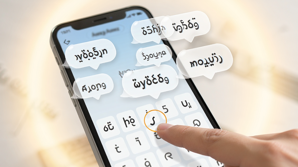 һ��չʾAwaz�������뷨�������빦�ܵ�ʾ��ͼ��������һֻ�������ֻ���Ļ�ϵ��ά�������ĸ����Ļ�Ϸ����ֳ������ѡ�ʻ����ݣ�����Ϊ��͵Ĺ���Ч������������죬ϸ��ͻ����ѡ�ʵ�������ѡ����̣�����������������Ԫ��