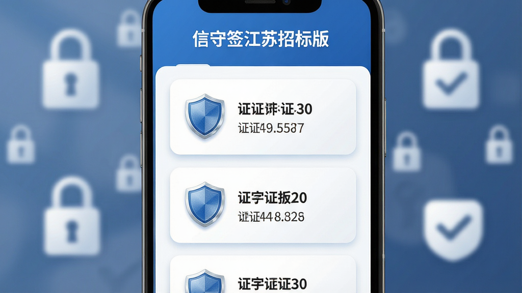һ��չʾ������ǩ�����б�桱֤����������ʾ��ͼ������Ϊ�ֻ���Ļ��д����Ļ���г���������֤�鿨Ƭ��ÿ�ſ�Ƭ���ж���ͼ����֤���ţ�������ɫΪ��������磬�����黯��������׺������Թ����ţ�����ͻ��֤���б������в��֣�ϸ�ڱ��ֿ�ƬԲ����ͼ���ʸУ����ʸ���ɾ����޶���Ԫ��