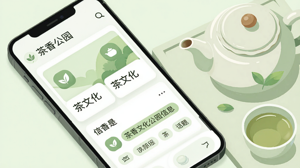 �ֻ���Ļչʾ���Ļ�������Ϣ���뻰���ǩҳ�棬�Ա߷��ò����豭������Ϊб�Ǹ��ӣ����Ϊ�ִ���Լ�廭��ϸ�ڰ�����͵���ɫ���������Ŀ�Ƭʽ�Ű���ͼ�꣬���ʸɾ�����������������Ϊ�����㹫԰�����޶���Ԫ��