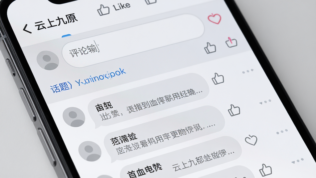 ����Ϊ�ֻ���Ļ��д������Ϊ�ϰ벿������������뻰���ǩ���°벿�ֶ����û����������б����Ű�������ʽ�����Ϊ�罻Ӧ�ý���дʵ�磬ϸ�ڰ��������Ͼ�ԭ������������������ͼ�ꡢͷ��Բ��ռλ��ǳ��ɫ���������ʸ��塢�ɾ����޶���Ԫ��
