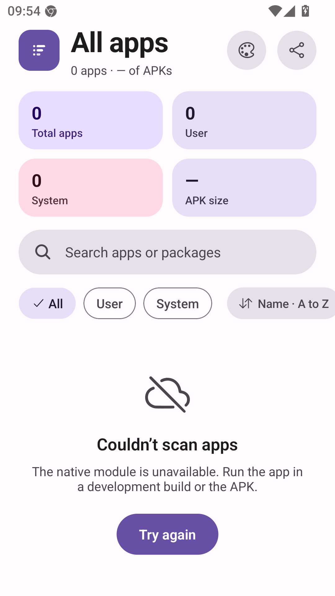 应用列表(App Lister)截图