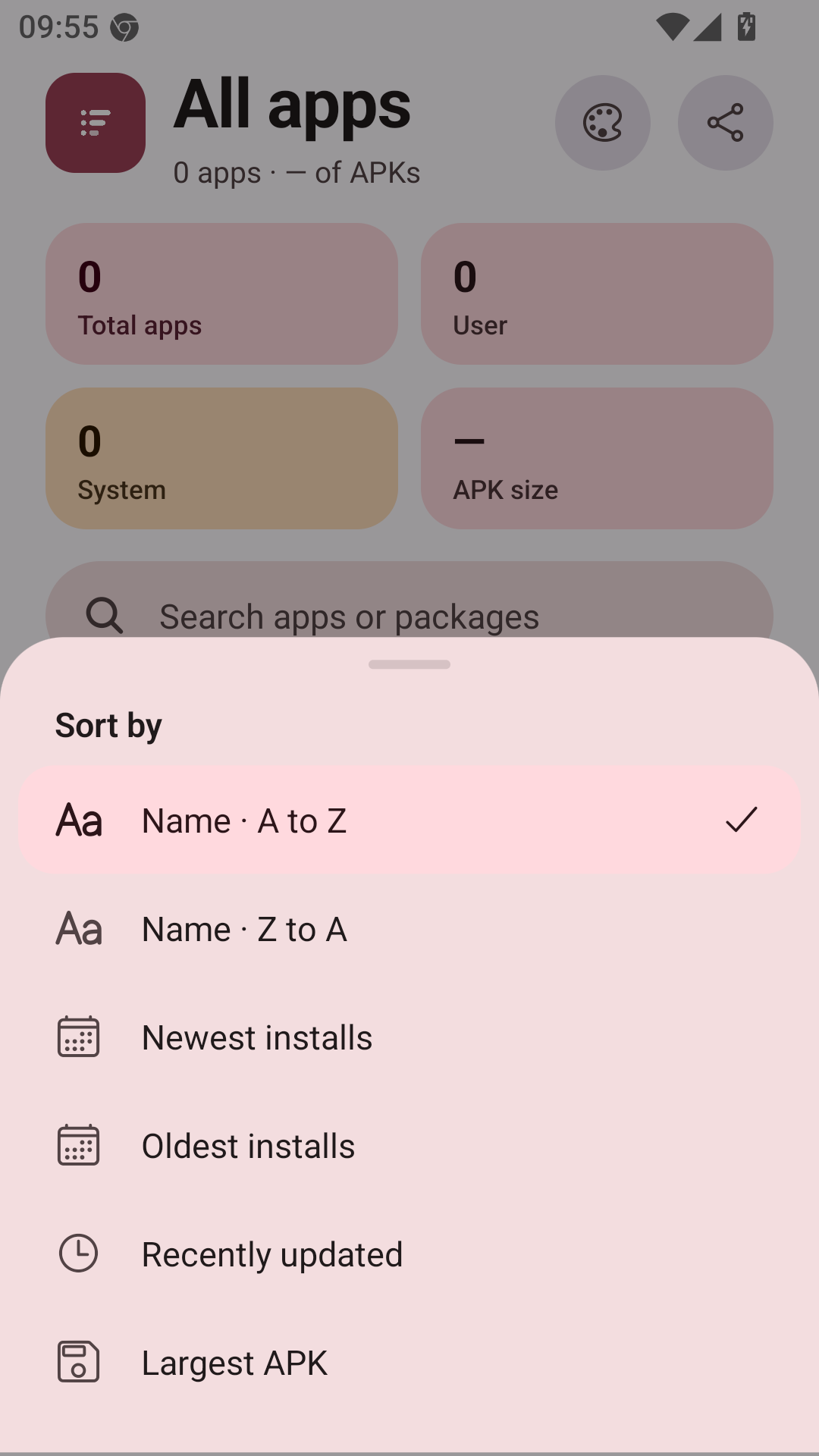 应用列表(App Lister)截图