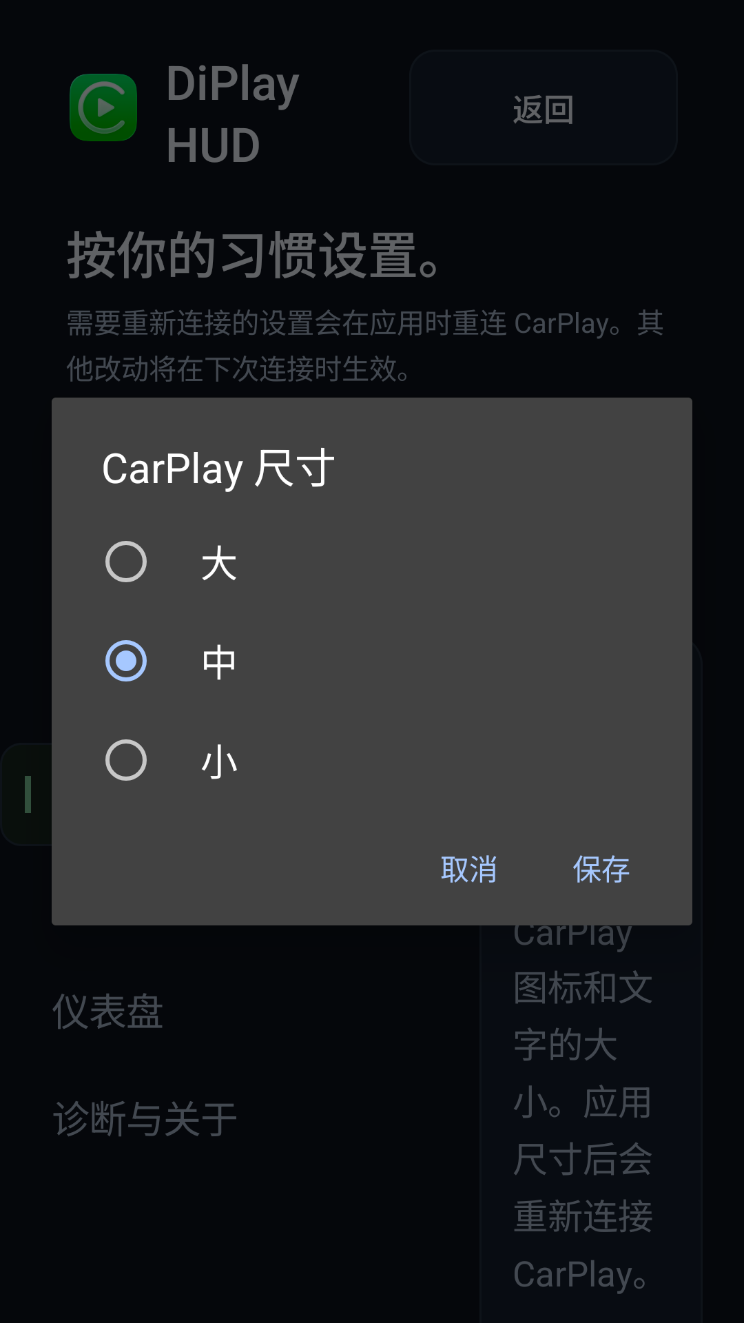 DiPlay HUD截图