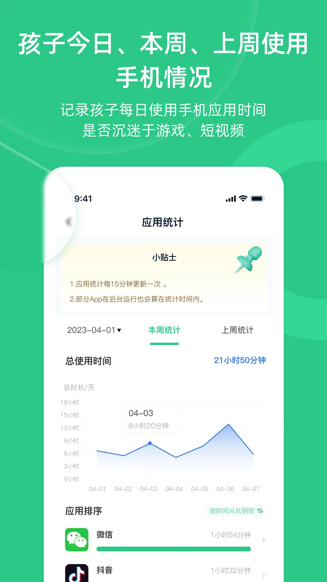 家长守护助手(家长端)截图
